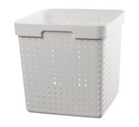 koszyk na drobiazgi seoul xl 21l biały | 6026