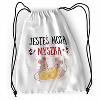 Plecak Myszki Myszka Sportowy Szkolny Worek Torba Z Nadrukiem Ze Zdjęciem