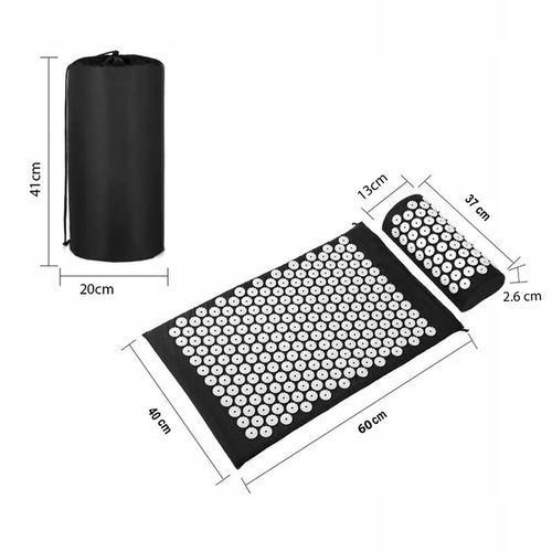 MATA DO AKUPRESURY ZDROWOTNA Z KOLCAMI POBUDZAJĄCA KRĄŻENIE MASAŻ PODUSZKA na Arena.pl