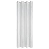 Firana na przelotkach SIBEL 140x250 biało srebrna