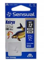 Przypon wiązany Keiryu 12BN 0.12mm 70cm 8szt