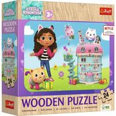puzzle 24 drewniane wesoła gabby i przyjacie 20268