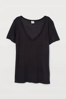 Bluzka Cienki T-shirt Dżersejowy Top H&M r.XS