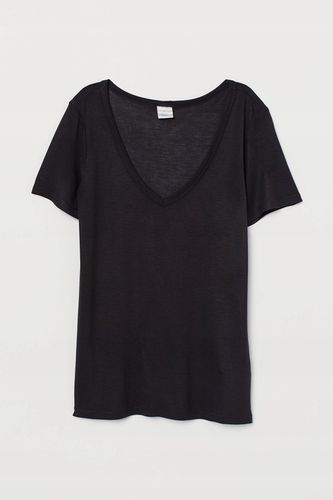 Bluzka Cienki T-shirt Dżersejowy Top H&M r.XS na Arena.pl