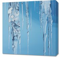 Obraz 60x60cm Kryształowe Sople
