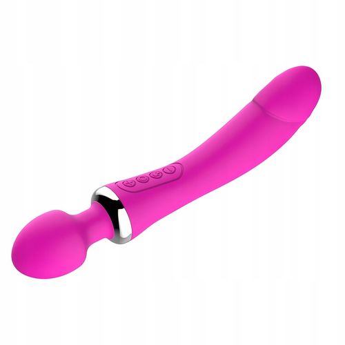 LUKSUSOWY WIBRATOR DAMSKI 2w1 PODGRZEWANY DO 45stC - USB DAWCA ORGAZMÓW na Arena.pl