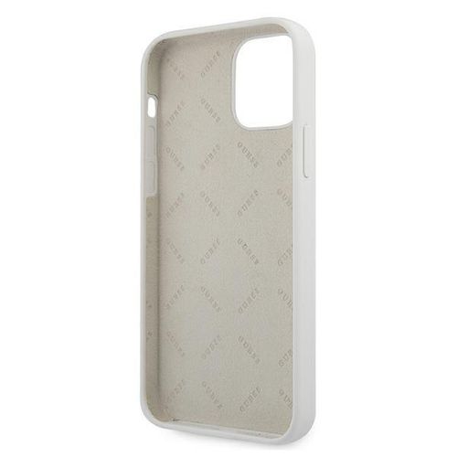Guess GUHCP12SLSVSCR iPhone 12 mini 5,4" kremowy/cream hardcase Script na Arena.pl