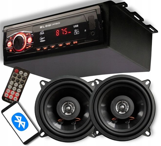 radio samochodowe bluetooth USB AUX głośniki 13 zdjęcie 1