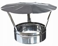 DASZEK PARASOL FI 200 KWASOOPDORNY KOMIN DYMNY SPALINOWY NASADA