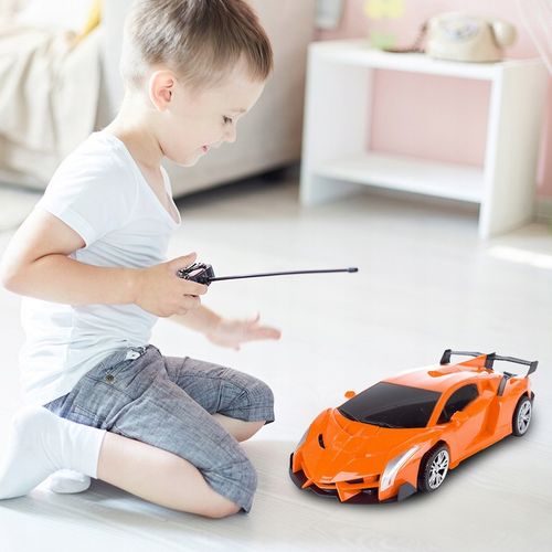 AUTO ROBOT TRANSFORMUJĄCY SAMOCHÓD NA PILOTA ZDALNIE STEROWANY DLA CHŁOPCA na Arena.pl