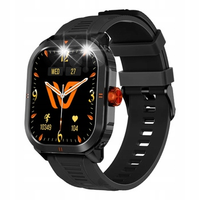 Smartwatch Weofly Pioneer czarny Bluetooth AMOLED IP68 300mAh SPO2