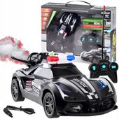 Turbo Drift auto na pilota ze światłem i dymem