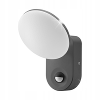 LAMPA KINKIET ZEWNĘTRZNY LED Z CZUJNIK RUCHU ZMIERZCHU 15W REGULACJA IP65