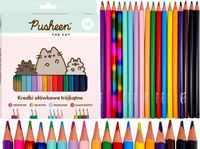 KREDKI OŁÓWKOWE 18KOL 18CM PUSHEEN 2042