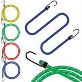 LINKI GUMY BAGAŻOWE ELASTYCZNE TRANSPORTOWE MOCOWANIE HACZYK 110 CM 3 szt