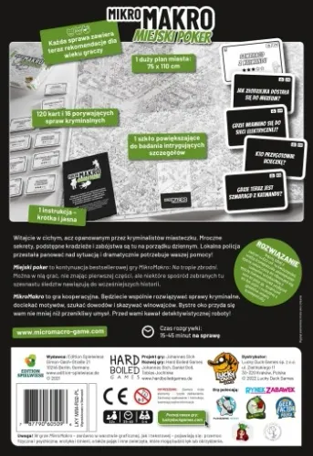 Gra planszowa LUCKY DUCK MikroMakro: Miejski poker na Arena.pl