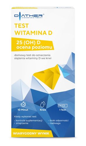 DIATHER kasetkowy test Witamina D na Arena.pl