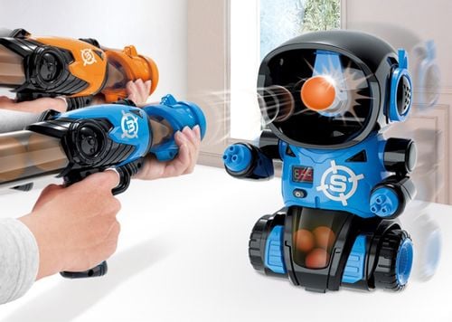 Robot Gra Strzelanie do Celu Pistolet Licznik LCD na Arena.pl