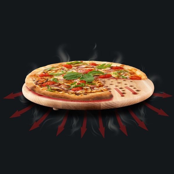 Pizza Aerator Deska do Pizzy Patera Taca 35 cm zdjęcie 2