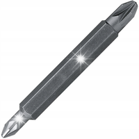 KOŃCÓWKA PHILLIPS DWUSTRONNA PH1&2 DŁUGA 60MM 10 SZTUK - S/68-784-1