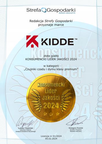 Czujnik dymu KIDDE K10SCO na Arena.pl
