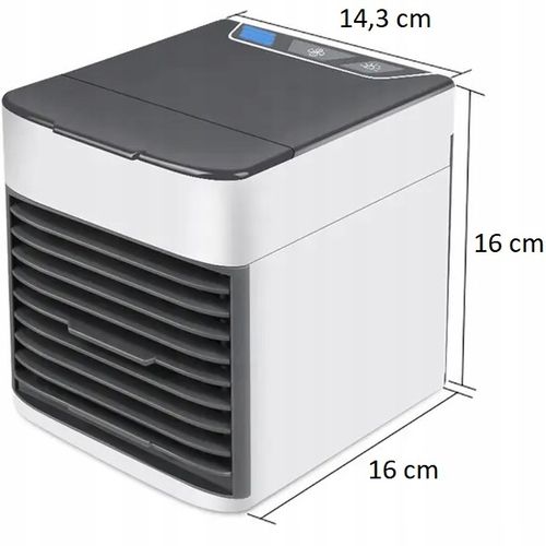 KLIMATYZATOR PRZENOŚNY 3W1 OCZYSZCZACZ NAWILŻACZ KLIMATYZER USB NA WODĘ na Arena.pl