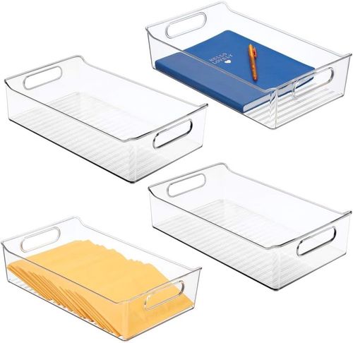 Organizer na Biurko Pojemnik Plastikowy 4szt na Arena.pl