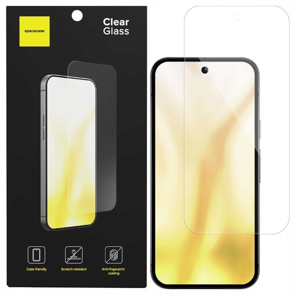 Spacecase Glass Clear 2.5D Google Pixel 9A zdjęcie 1