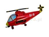 Balon foliowy "Helikopter", czerwony, 24 cale [balon z helem]