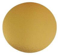 OKRĄGŁY PODKŁAD PODKŁADKA Pod Tort Ciasto Złoty 32 cm - 1szt