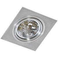 Oczko LAMPA sufitowa Siro AZ0767 Azzardo metalowa OPRAWA wpust chrom