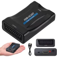Adapter konwerter hdmi do na scart AV euro full HD