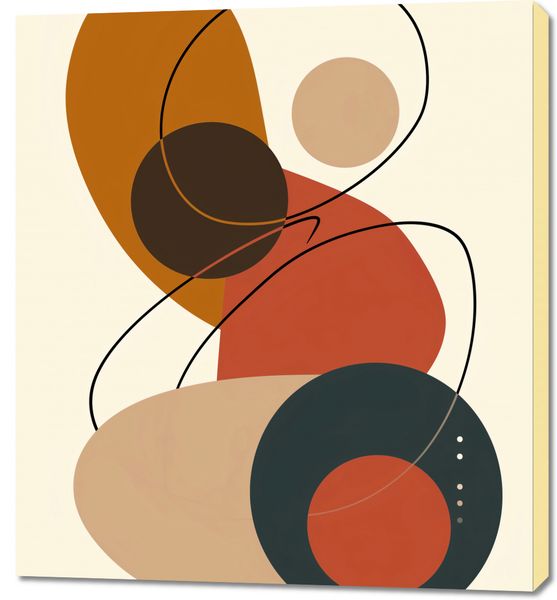 Obraz 90x100cm Geometria Harmonii zdjęcie 1