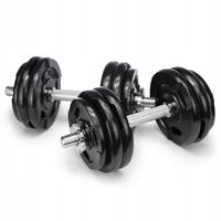 Hantle Żeliwne Regulowane 2x15kg Abarqs 30KG