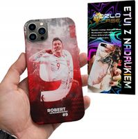 ETUI CASE DO IPHONE 12 PRO - FC BARCELONA LEWANDOWSKI PIŁKARSKIE WZORY