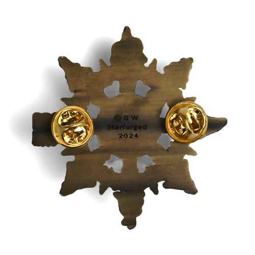 Mark Of Chaos | 5 cm | Metal | Przypinka | Warhammer 40k na Arena.pl