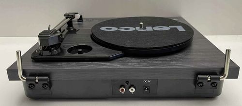 GRAMOFON LENCO LS-10 CZARNY SZARY VINYL RETRO TURNTABLE na Arena.pl