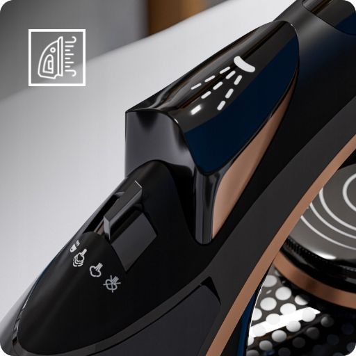 Żelazko parowe Kernau KSSI 3101 C 3200W Wyrzut pary 25-35 g/min Anti-Drip zdjęcie 2