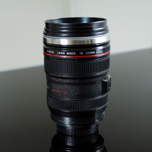 Kubek obiektyw - Czarny na Arena.pl