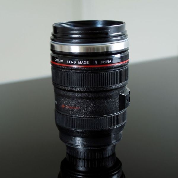 Kubek obiektyw - Czarny zdjęcie 2