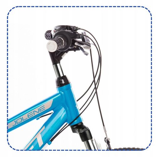 ROWER GÓRSKI MTB ROMET JOLENE 24" SHIMANO OŚWIETLENIE STOPKA GRATIS na Arena.pl