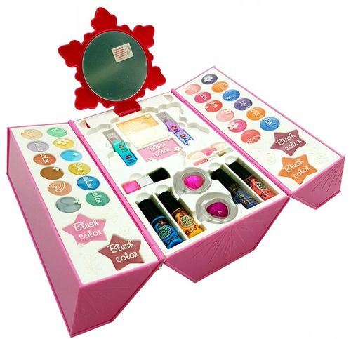 KUFEREK KOSMETYKÓW ZESTAW DO MAKIJAŻU I PAZNOKCI na Arena.pl