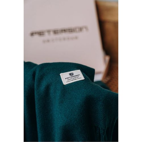 PETERSON szalik duży ciepły elegancki miły w dotyku 180x65 S001 c.zielony na Arena.pl