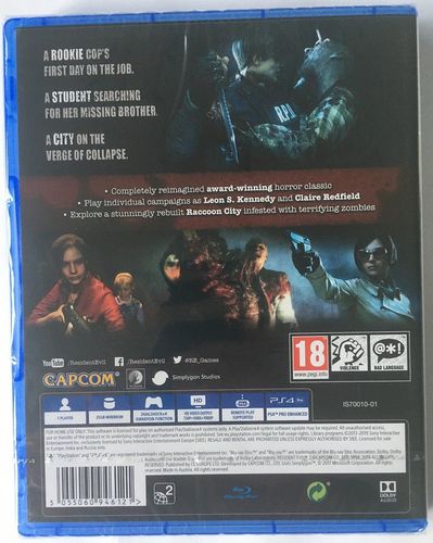 Resident Evil 2 Remake PL PS4 gra Nowa na Arena.pl