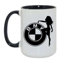 Duży Biało-Czarny 450 ml