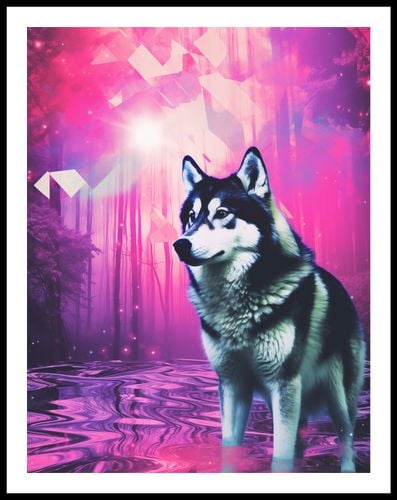 Plakat 50x65cm Wilczy Duch na Arena.pl