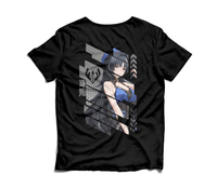 Koszulka Czarna Wuthering Waves - WYBIERZ FASON I KOLOR KOSZULKI Damska S