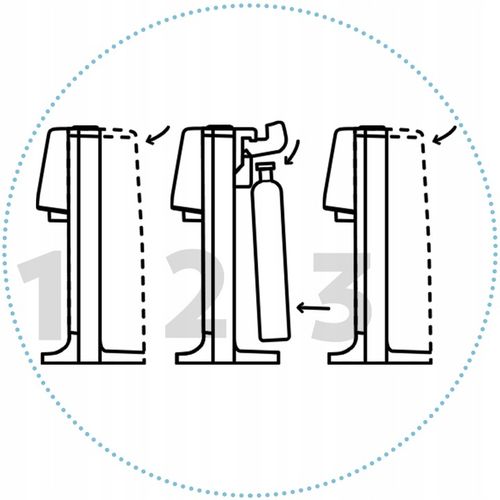 Cylinder Nabój Butla z gazem CO2 SodaStream Quick Connect TERRA ART DUO na Arena.pl