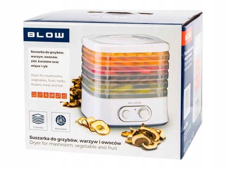 SUSZARKA DO GRZYBÓW OWOCÓW WARZYW RYB REGULACJA 5 SIT zdjęcie 6