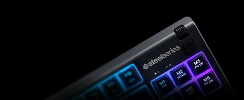 KLAWIATURA PRZEWODOWA MEMBRANOWA STEELSERIES APEX 3 TKL US GAMINGOWA RGB na Arena.pl